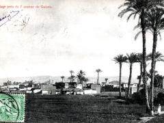 Village pres de l'avenue de Guizeh