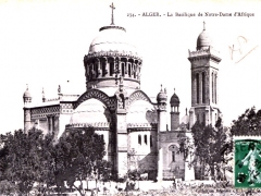 Alger La Basilique de Notre Dame d'Afrique