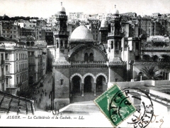 Alger La Cathedrale et la Casbah