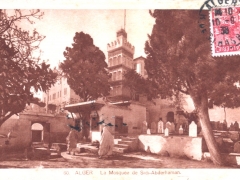 Alger La Mosquee de Sidi Abderhaman