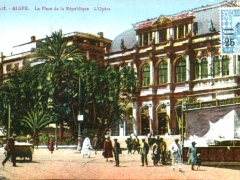 Alger La Place de la Republique L'Opera