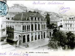 Alger La Place du Theatre