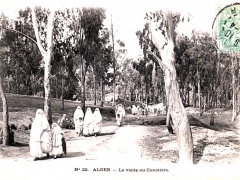Alger La Visite au Cimetiere