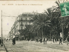 Alger Le Square Bresson et le Boulevard Carnot