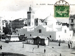 Alger Mosquee El Djedid et Place du Gouvernement