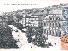 Alger Theatre et Rue Dumont d'Urville