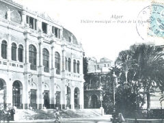 Alger Theatre municipal Place de la Republque