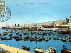 Alger Un coin du Port