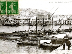 Alger-Vue-Generale-prise-du-Port