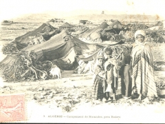 Campement de Nomades pres Biskra