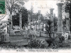 Guelma Colonnes Romaines au Jardin Public