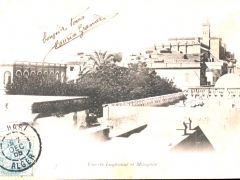 Vue de Laghouat et Mosquee
