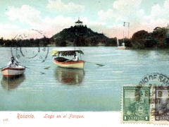 Rosario Lago en el Parque