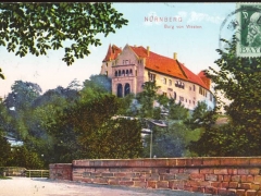 Nürnberg Burg von Westen