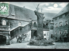 Nuernberg-Koenigliche-Burg-Schosshof-mit-Linde-51270