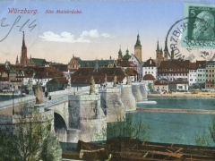 Würzburg alte Mainbrücke