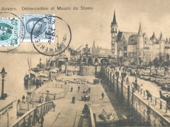 Anvers Debarcadere et Musee du Steen