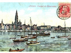 Anvers Escaut et Panorama