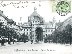 Anvers Gare Centrale Avenue De Keyser