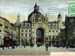 Anvers Gare Centrale de l'Avenue de Keyzer