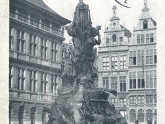 Anvers Grand'Place Fontaine Brabo