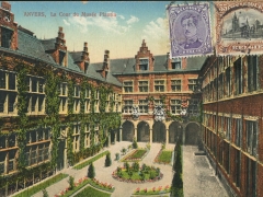 Anvers La Cour du Musee Plantin