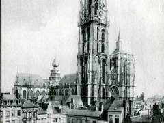Anvers La Tour de la Cathedrale pres de la Grand' Place