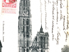 Anvers La fleche de la Cathedrale
