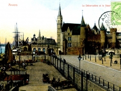 Anvers Le Debarcadere et le Steen