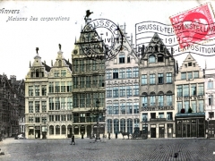 Anvers Maisons des corporations