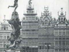 Anvers Monument Brabo ceuvre de Jef Lambeaux