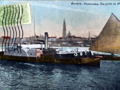 Anvers Panorama Vue prise de Ste Anne