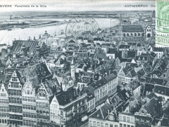 Anvers Panorama de la ville