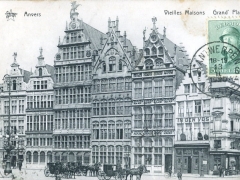 Anvers Vieilles Maisons Grand Place