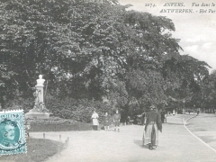 Anvers Vue dans le Parc