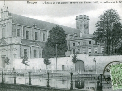 Bruges L'Eglise et l'ancienne abbaye des Dunes 1623