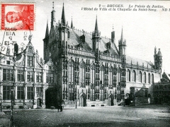 Bruges Le Palais de Justice