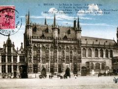 Bruges Le Palais de Justice L'Hotel de Ville