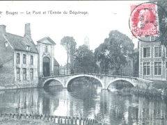 Bruges Le Pont et l'Entree du Beguinage
