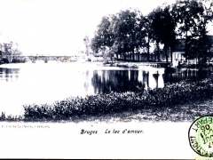 Bruges Le lac d'amour