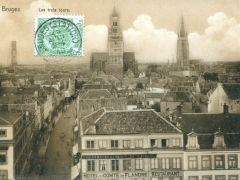 Bruges Les trois tours