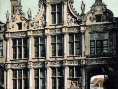 Bruges Palais du Franc et Rue de l'Ane Aveugle