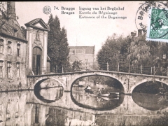 Brugge Ingang van het Begijnhof
