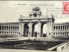 Bruxelles Arcade monumentale du Cinquantenaire