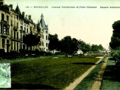 Bruxelles Avenue Palmerston et Folle Chanson Square Ambiorix