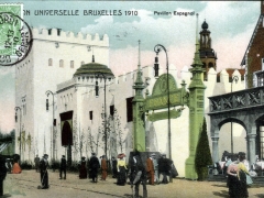 Bruxelles EUB 1910 Pavillon Espagnol