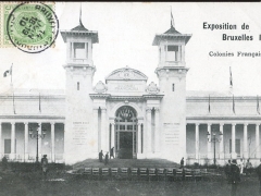 Bruxelles Exposition 1910 Colonies Francaises