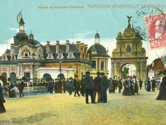 Bruxelles Exposition 1910 Entree de Bruxelles Kermesse