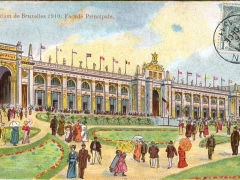 Bruxelles Exposition 1910 Facade Principale