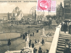 Bruxelles Exposition 1910 Jardins Hollandaise